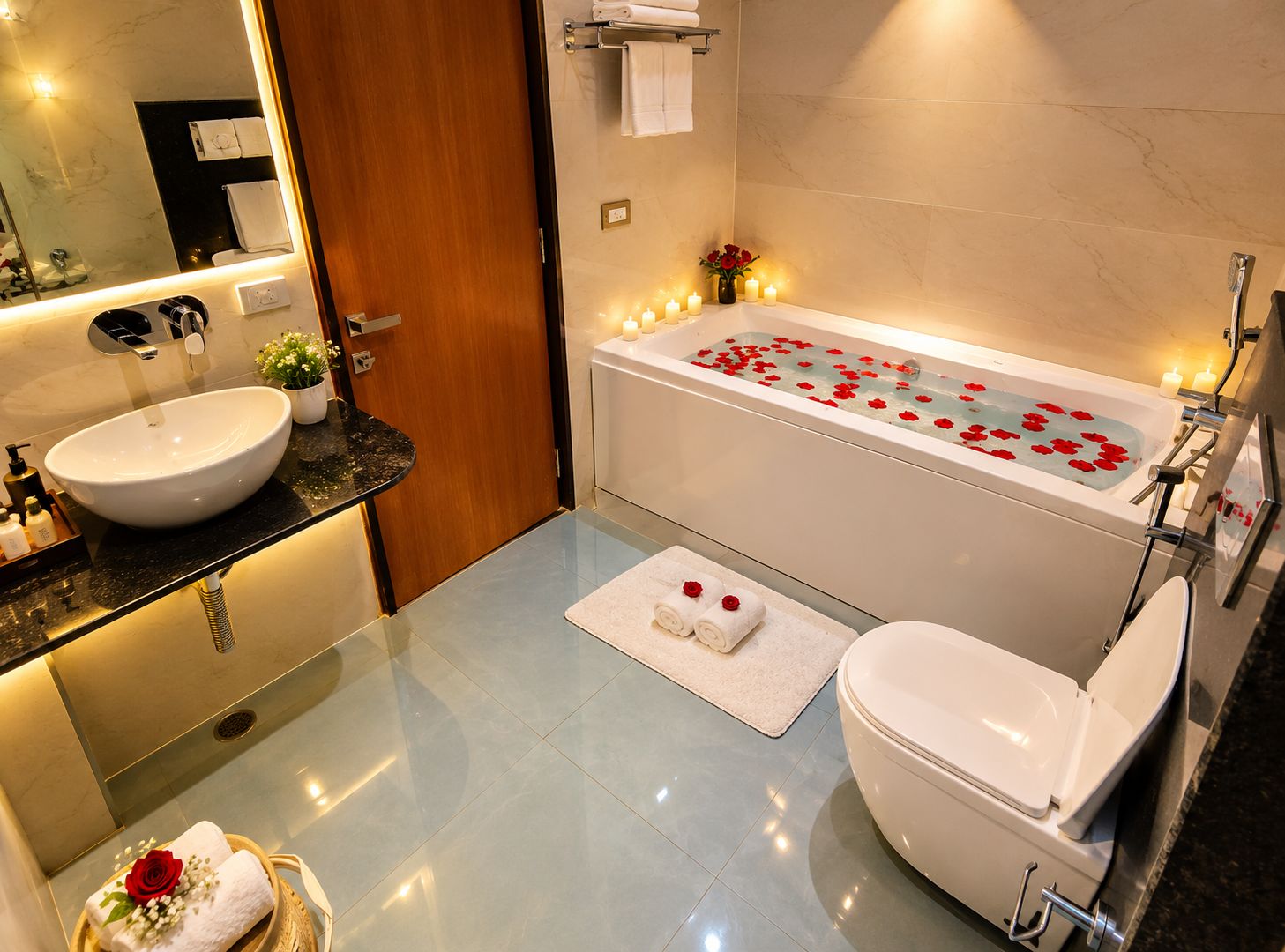 Luxury Studio Suite | Bathroom