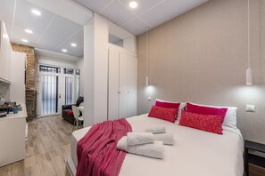 1 sovrum, strykjärn/strykbräda, gratis wi-fi och sängkläder