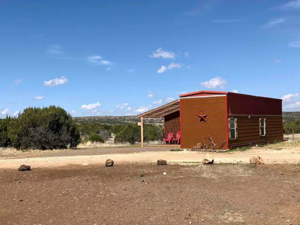 Rustic Bunkhouse at CWC | Mountain view