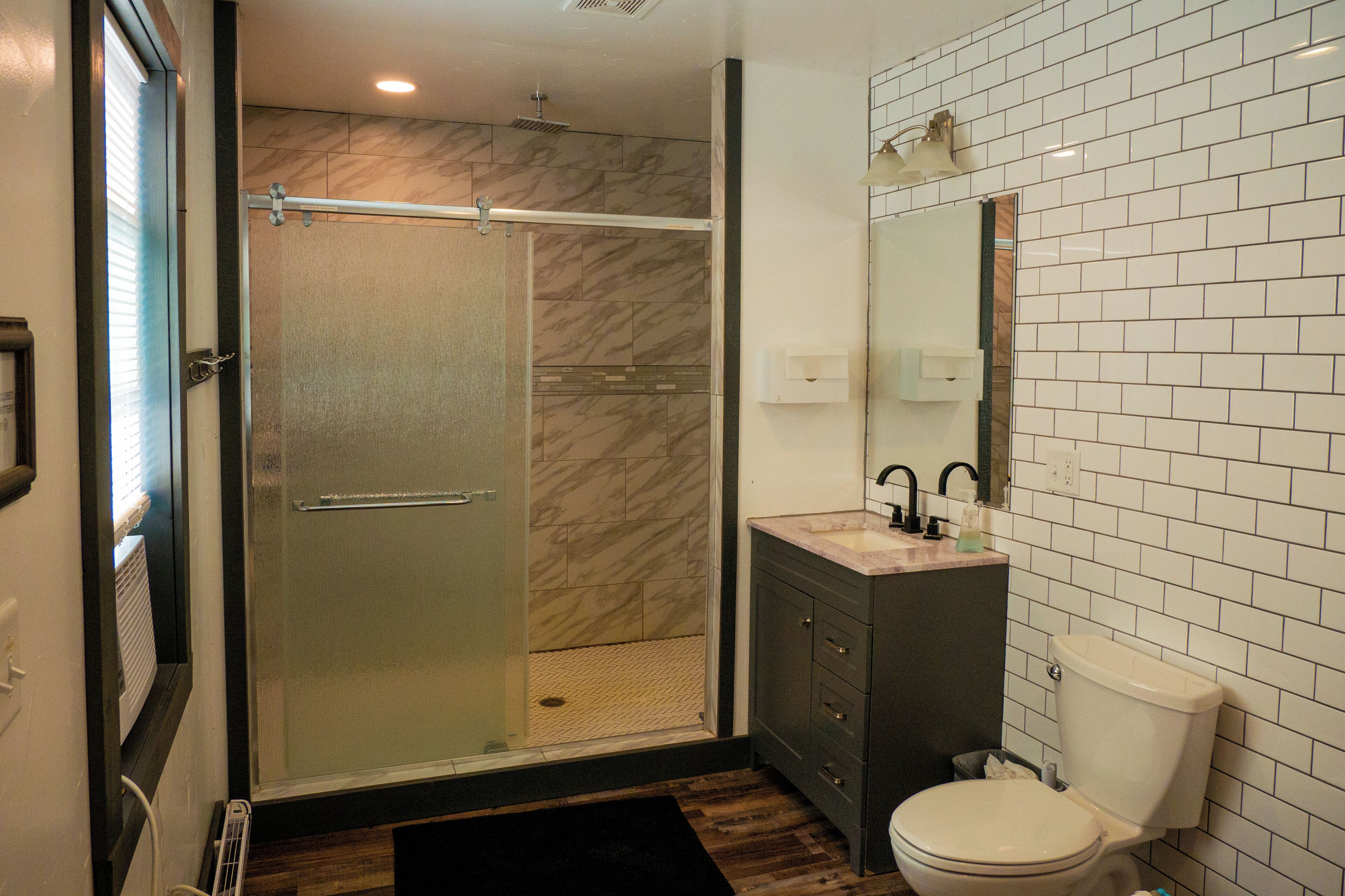 Shared bathroom