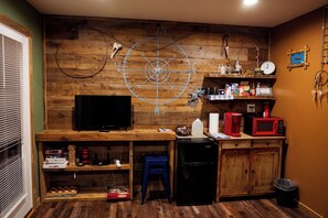 Mökki, useita sänkyjä, vuoristonäköala | Oleskelualue