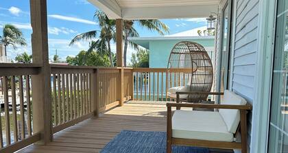 3BR/2BA remodeled home in Florida Keys on canal with direct ocean access.