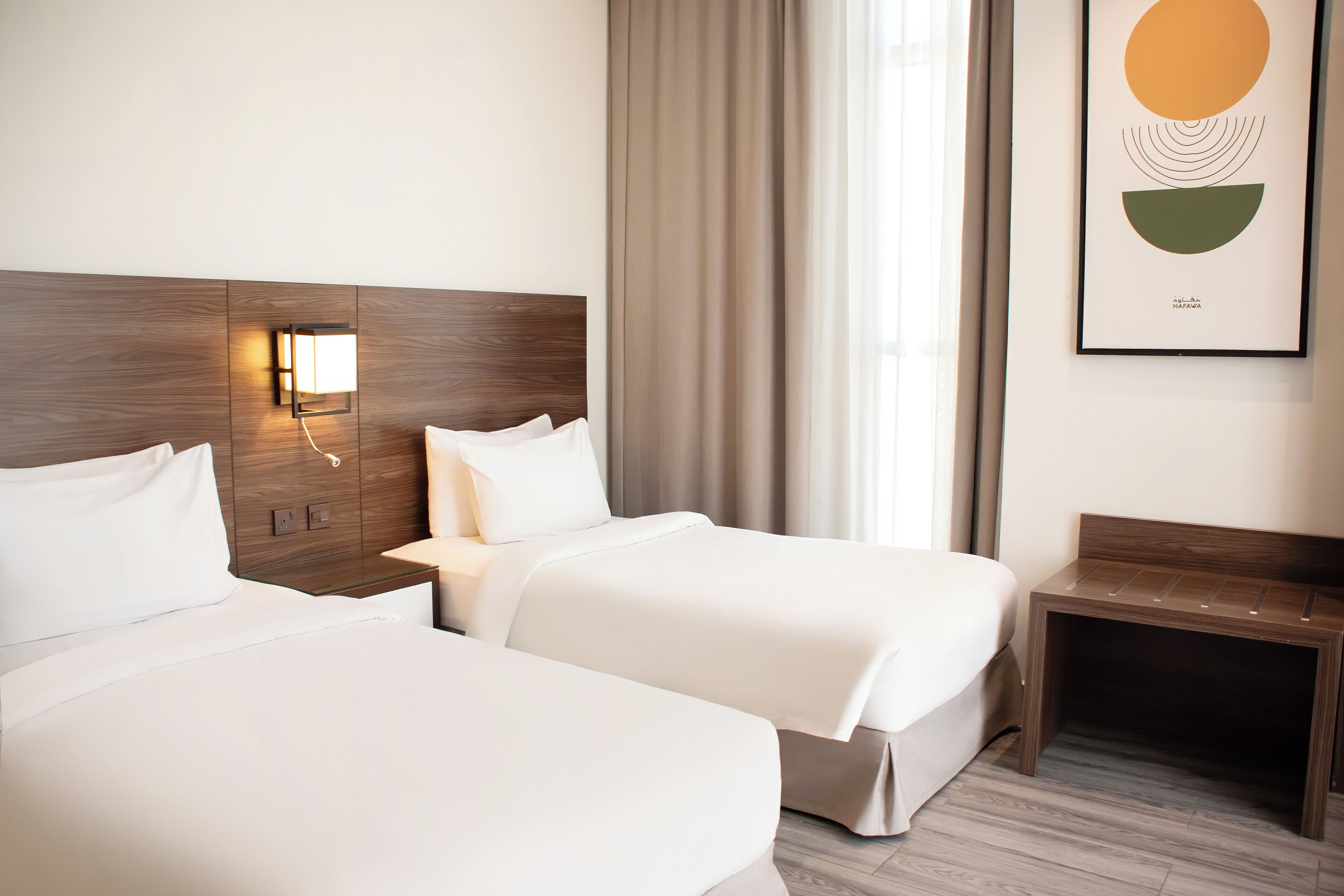 Phòng đôi cơ bản, 2 giường đơn | Két bảo mật tại phòng, phòng cách âm, bàn ủi/dụng cụ ủi quần áo 