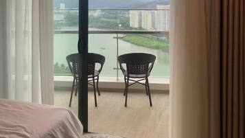 1 habitación, tabla de planchar con plancha, wifi y ropa de cama