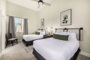 2 bedrooms, iron/ironing board, free WiFi, bed sheets