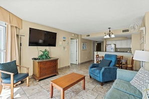 TV - Carolinian 1732-Oceanfront 2BR/2BA-Pool (Myrtle Beach)