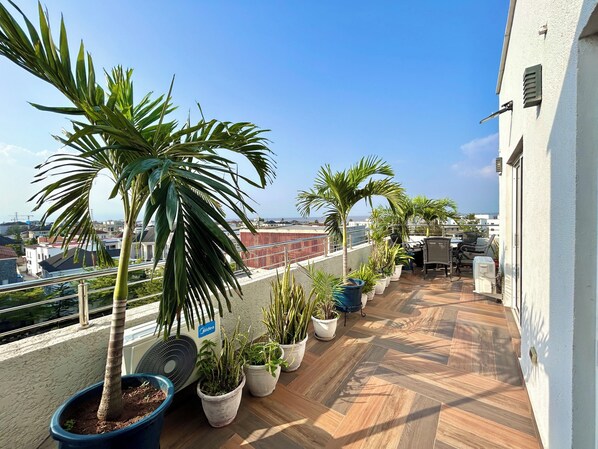 Terrace/patio - 'The Pent' An exclusive 1 Bedroom Pent - Banana Island, Lagos' Ultimate Hideaway (Lagos)
