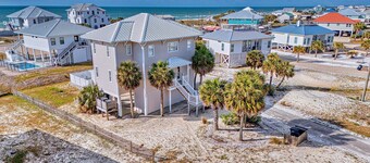 Blue Skies - Beach View, Private Pool, Dog Friendly, Beach Gear Credit Included!