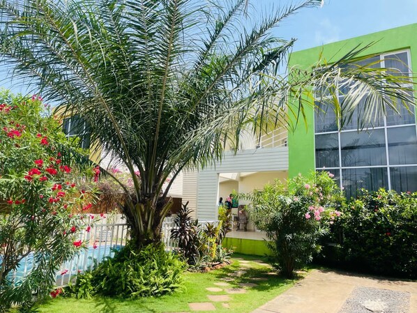 Overnattingsstedets uteområder