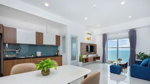 Royal Apartment, 2 Bedrooms, Beach View | Living area - Oasky Beach House Vung Tau (Ho Chi Minh City)
