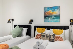 3 bedrooms, iron/ironing board, travel cot, free WiFi