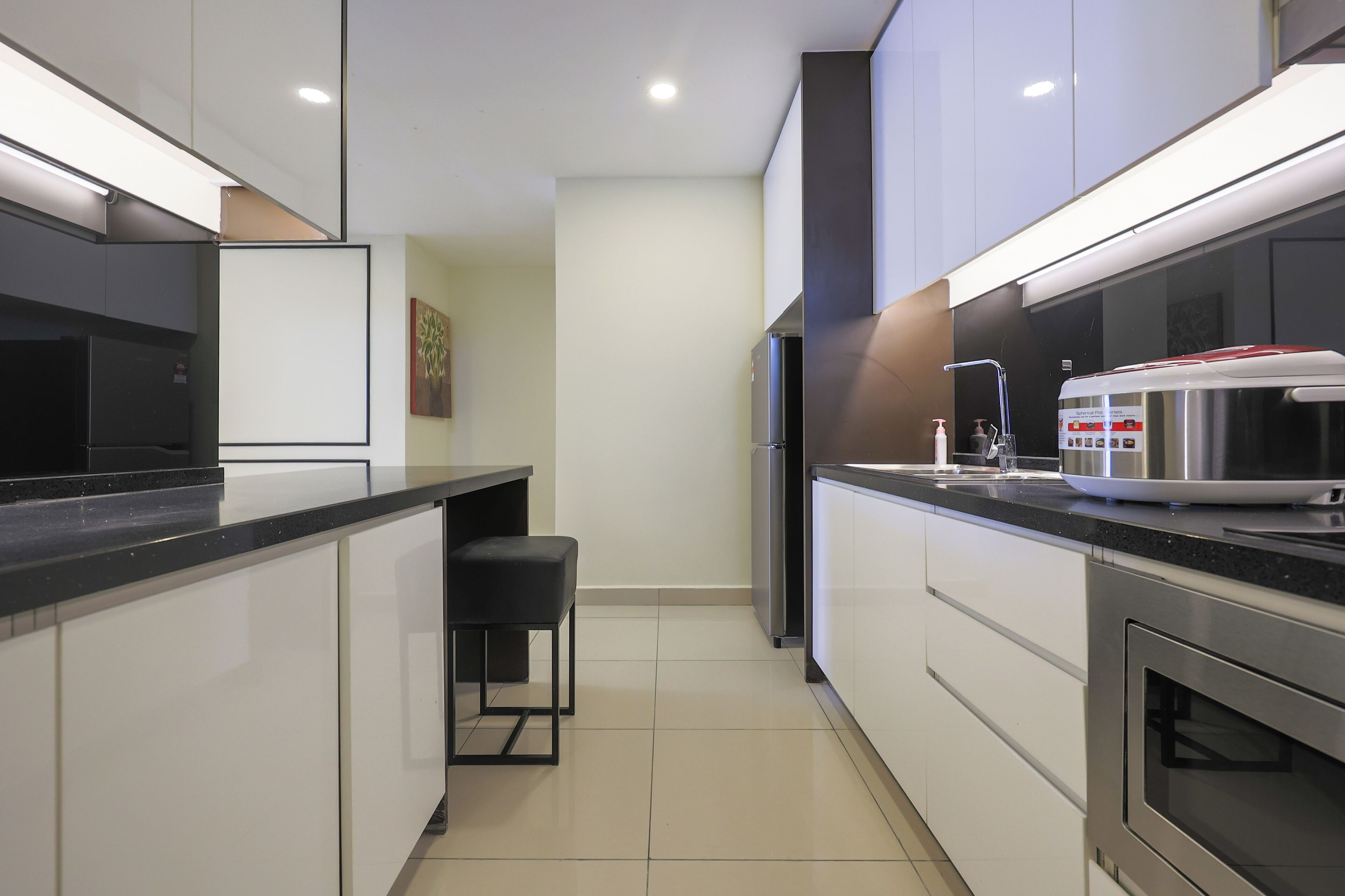 Leilighet – deluxe, balkong, fjellutsikt | Eget kjøkken