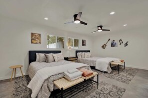 5 bedrooms, iron/ironing board, free WiFi, bed sheets