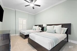 3 chambres, bureau, fer et planche à repasser, Wi-Fi gratuit