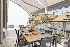 Luxury Penthouse, 2 Bedrooms, City View, Via Cannobio 8 | Borgarsýn