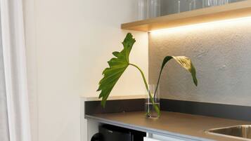 Standard Room, 1 Bedroom | Private kitchenette | Cookware/dishes/utensils