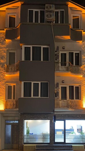 Façade de l’hébergement