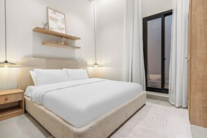 Panoramic Apartment | 3 bedrooms, Egyptian cotton sheets, premium bedding, memory-foam beds - Silkhaus Diyar 21 (Riyadh)