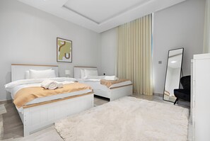 Appartement Confort | 2 chambres, draps en coton égyptien, literie de qualité supérieure
