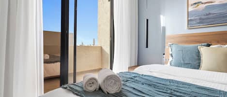 Standaard appartement | 3 slaapkamers, lakens van Egyptisch katoen, luxe beddengoed