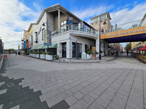 Cardiff flat with roof-terrace