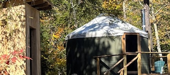 RESTful yurt in charming Hinsdale; pet-friendly with multiple hiking options