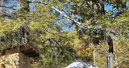 RESTful yurt in charming Hinsdale; pet-friendly with multiple hiking options