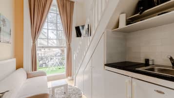 Appartement, privébadkamer (8) | 1 slaapkamer, een strijkplank/strijkijzer