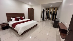 Executive Room, Balcony, Mountain View | Premium bedding, pillowtop beds, desk, iron/ironing board - HOTEL REWALSAR HEIGHTS (Balh)