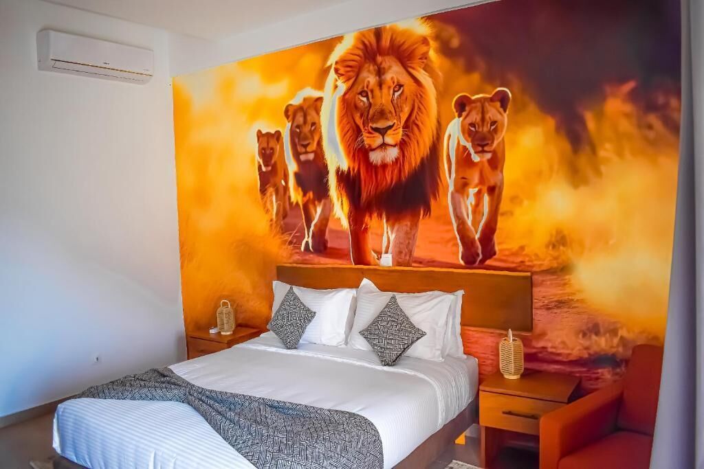 In-room safe, desk, laptop workspace, blackout drapes