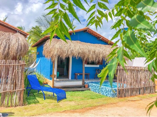 Fassade der Unterkunft