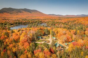 Aerial view - Wildlife Haven, Remote Cabin, Boats Included, Shared Bath (Greenville)