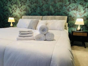 4 soveværelser, strygejern/strygebræt, Wi-Fi, sengetøj