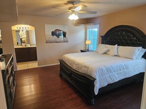 4 bedrooms, iron/ironing board, travel crib, WiFi