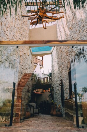 Front of property - Mantra Hotel Boutique (Brisas de Zicatela)