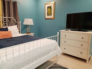 1 chambre, fer et planche à repasser, Wi-Fi, draps fournis