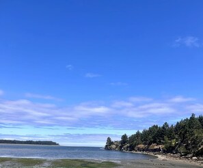 On the beach - Mermaid Cove - Oceanfront Suite - 2BDRM - Kitchen (Nanoose Bay)