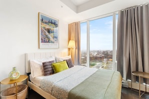 1 bedroom, WiFi, bed sheets - Studio moderne au cœur du centre-ville (Montréal)