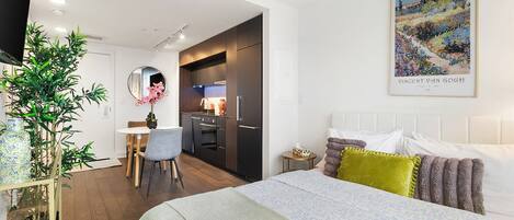 1 soverom, wi-fi og sengetøy