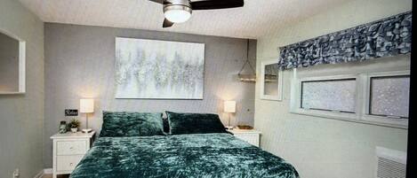 1 soveværelse, strygejern/strygebræt, Wi-Fi, sengetøj