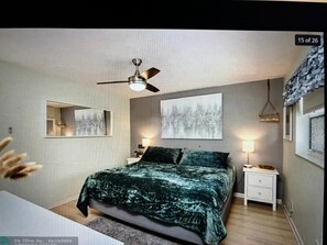 1 habitación, tabla de planchar con plancha, wifi y ropa de cama 