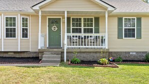 Exterior - 3BR Near Ft. Campbell | Fenced Yard + Garage (Oak Grove)