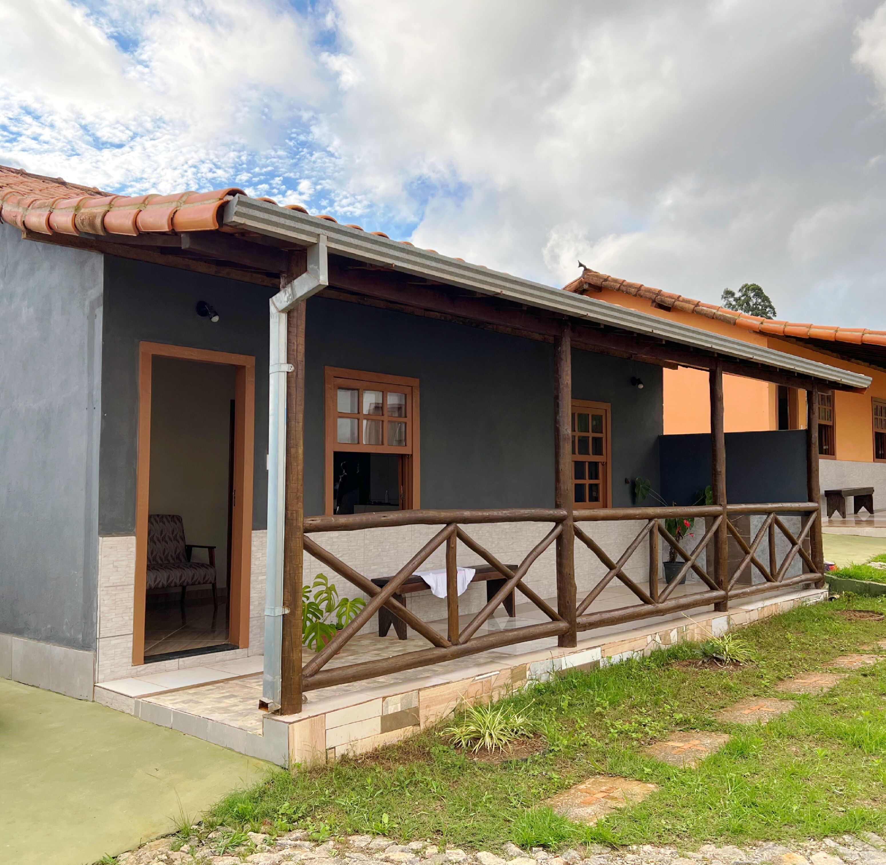 Fachada da propriedade