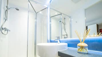 Studio, 1 tweepersoonsbed, niet-roken | Badkamer