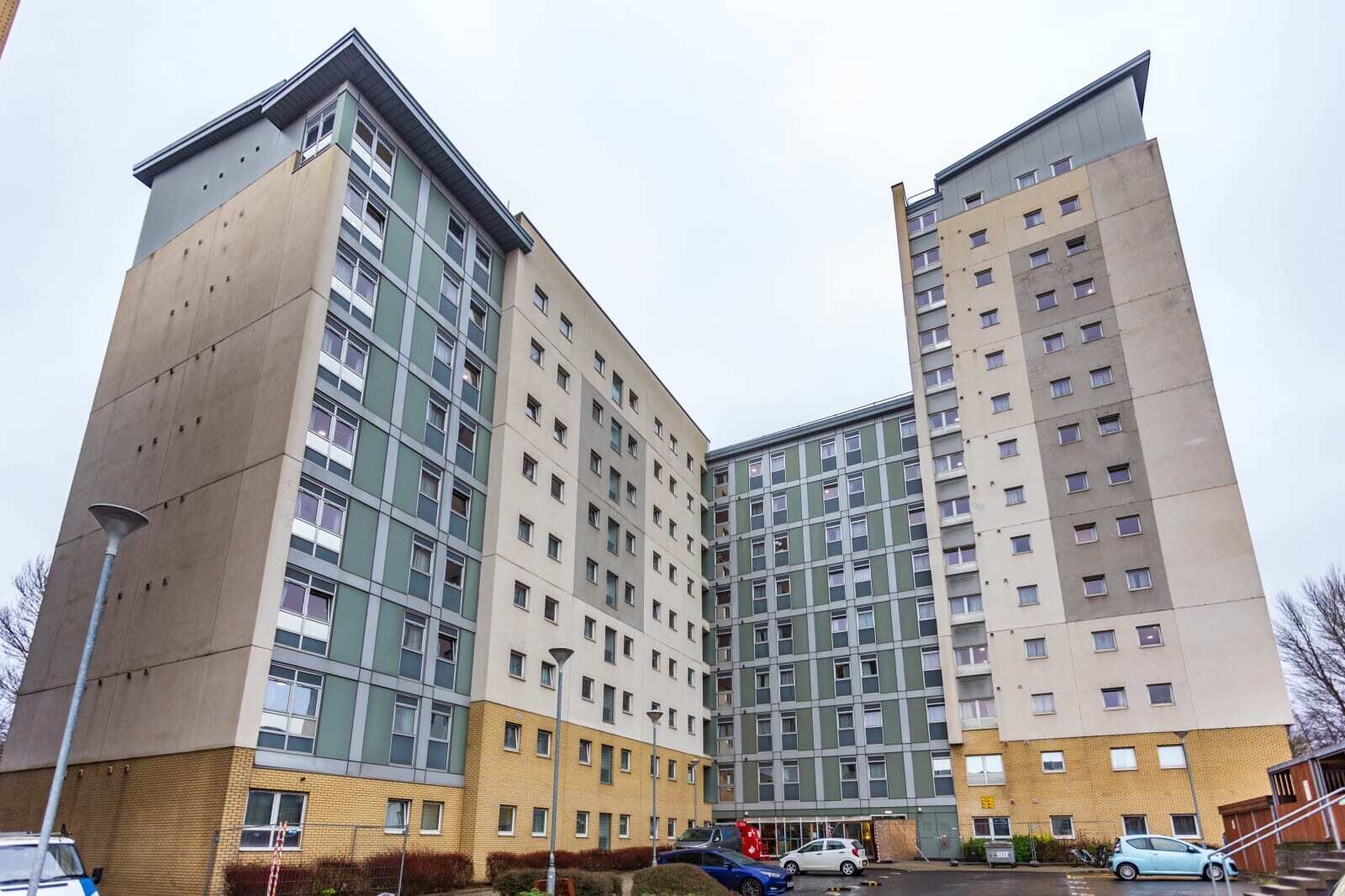 Façade de l’hébergement