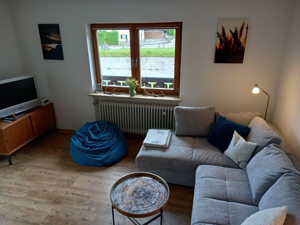 Rudis Bergblick, Ferienwohnung - "Rudis Bergblick, Fewo, Dusche, Wc, 1 - Wallgau