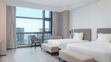 Standard Room, Multiple Beds | 1 bedroom, down comforters, desk, laptop workspace