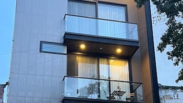 Overnatningsstedets facade