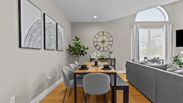 House, Multiple Beds, Patio, City View | 2 bedrooms, individually decorated, individually furnished, bed sheets