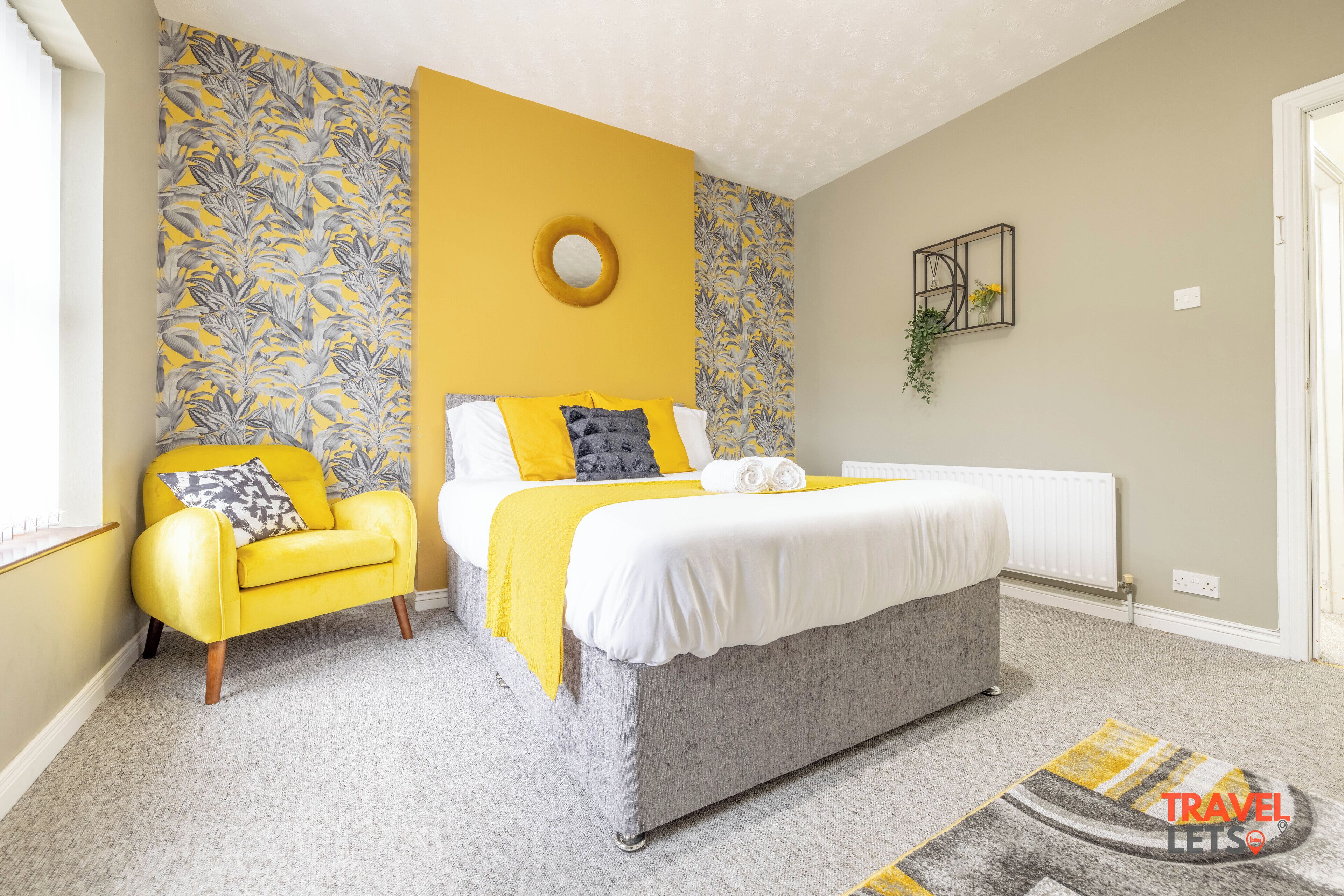 3 bedrooms, iron/ironing board, travel cot, WiFi